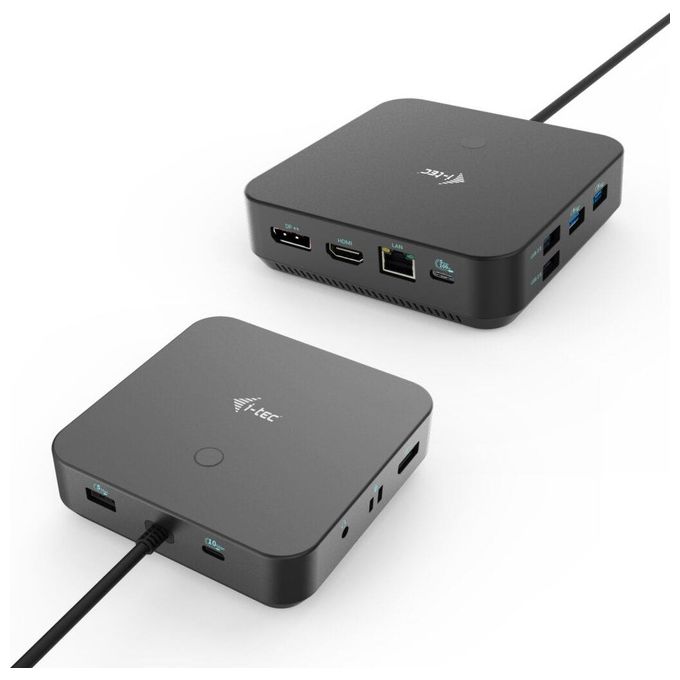 I-Tec USB-C HDMI Dual DP Docking Station con Power Delivery 100 W  Universal Charger 100W