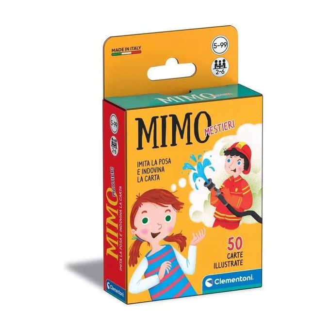 Clementoni Carte da Gioco Mimo Mestieri
