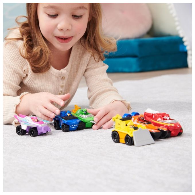 Spin Master Personaggio Paw Patrol con Veicolo Aqua Pups True Metal