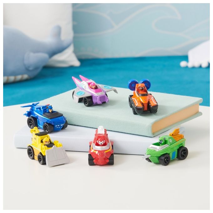Spin Master Personaggio Paw Patrol con Veicolo Aqua Pups True Metal