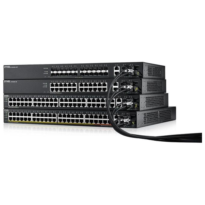 Zyxel XGS2220-30HP Switch PoE a 24 Porte GbE L3 Access con 6 Uplink 10G 400W