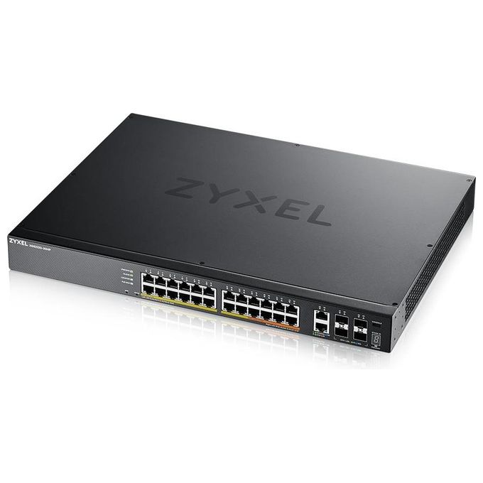 Zyxel XGS2220-30HP Switch PoE a 24 Porte GbE L3 Access con 6 Uplink 10G 400W