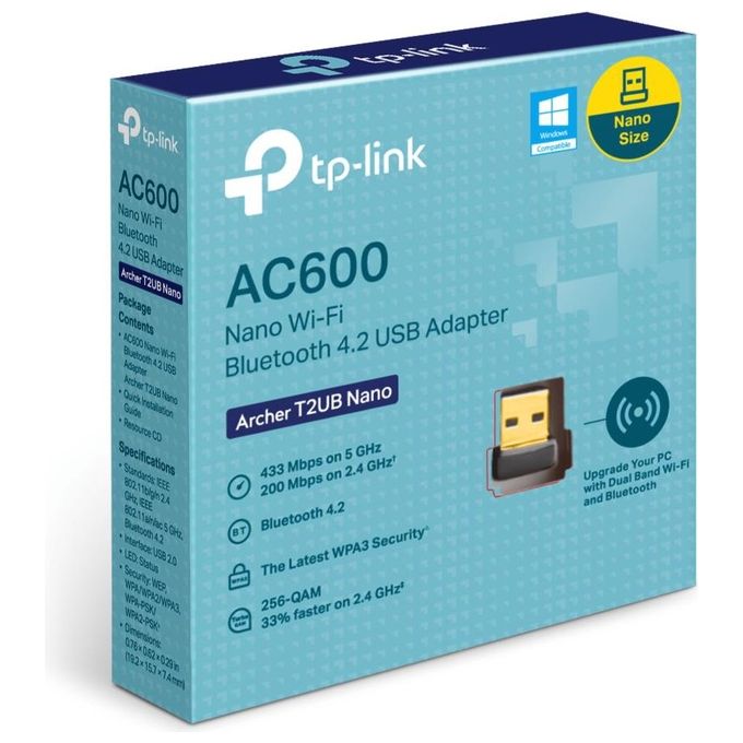 TP-Link Archer T2UB Nano WLAN - Bluetooth 433 Mbit-s