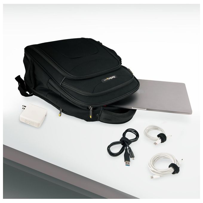 Startech.com Fascette Fermacavi a Strappo da 15cm Confezione da 50 Pezzi Nero