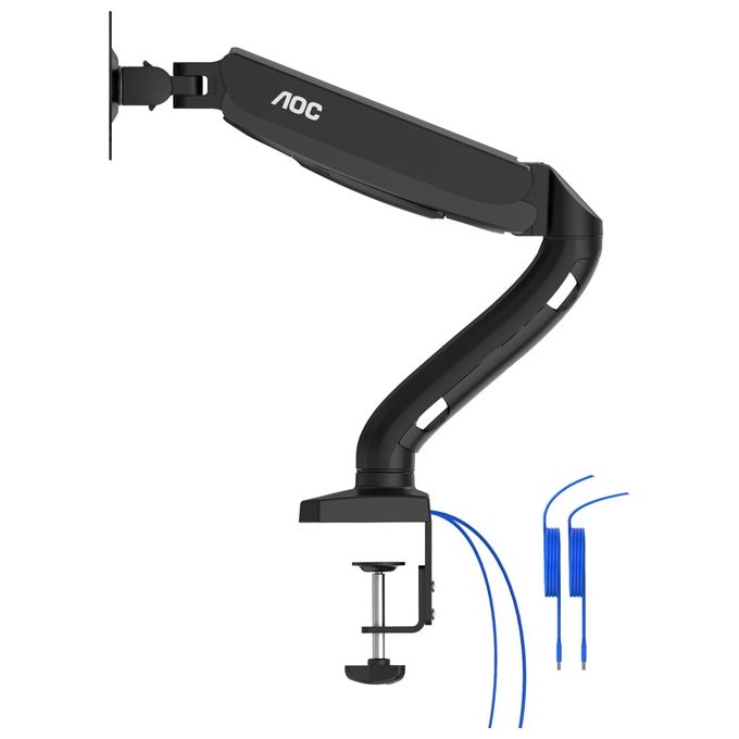 AOC AS110DX Braccio Supporto per Monitor 32'' Nero