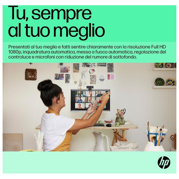 HP Webcam Full Hd 620