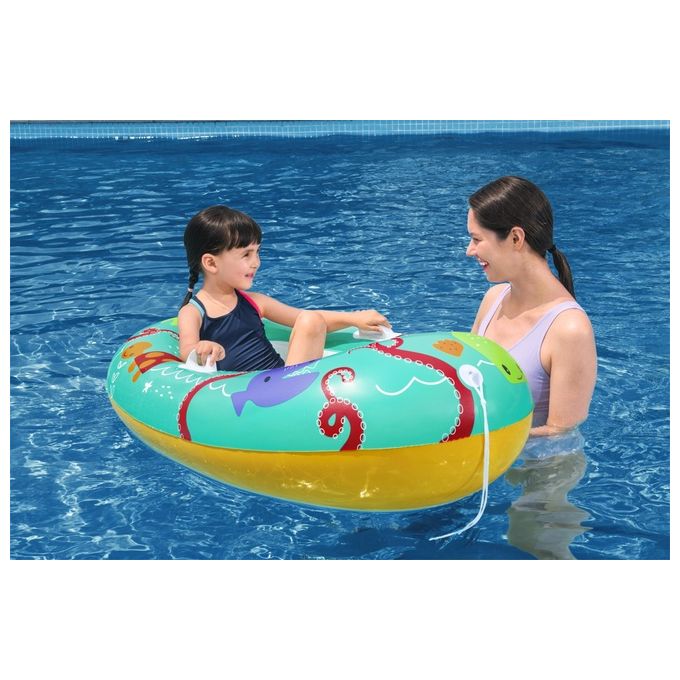 Bestway Happy Crustacean Canotto Gonfiabile Multicolor