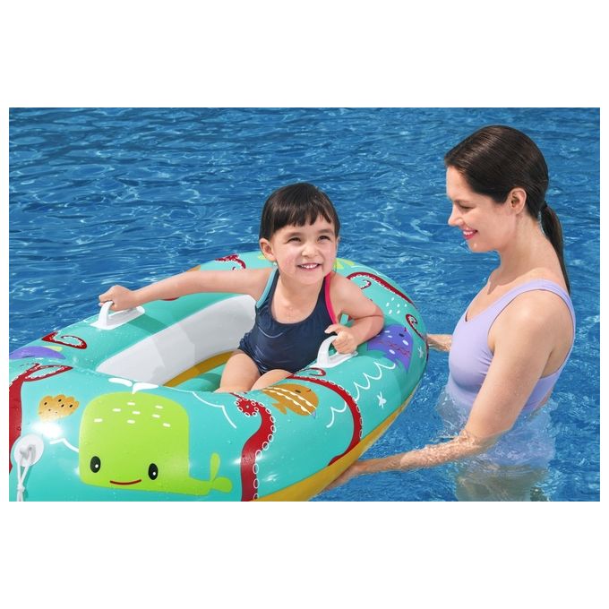 Bestway Happy Crustacean Canotto Gonfiabile Multicolor