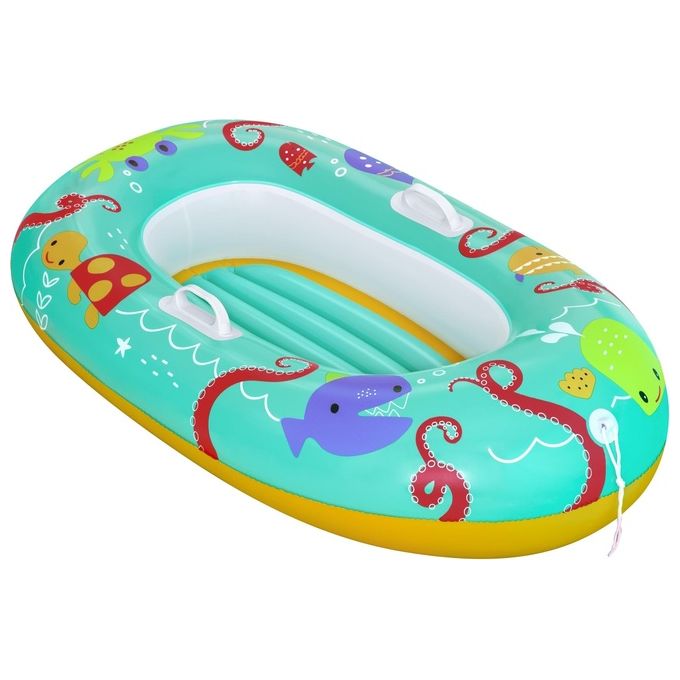 Bestway Happy Crustacean Canotto Gonfiabile Multicolor