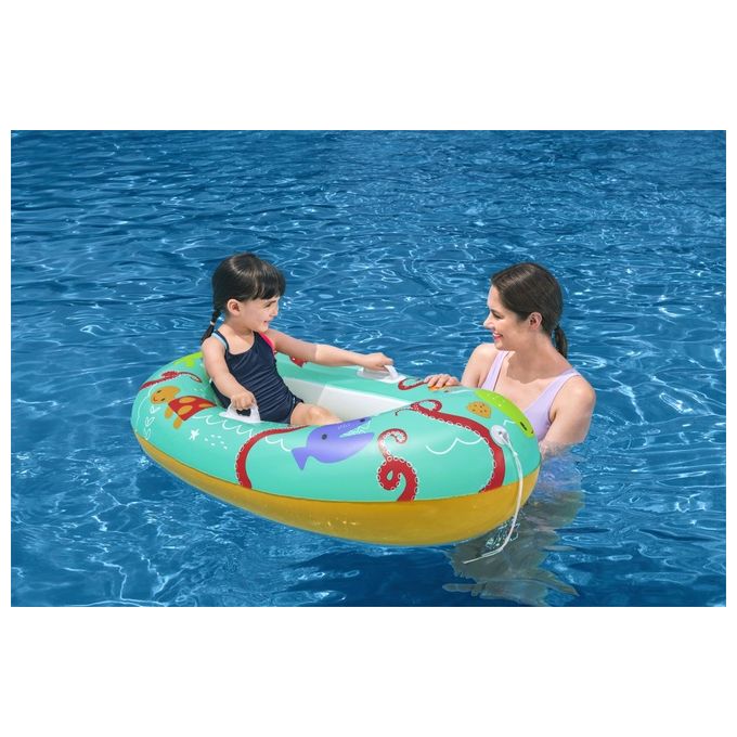 Bestway Happy Crustacean Canotto Gonfiabile Multicolor