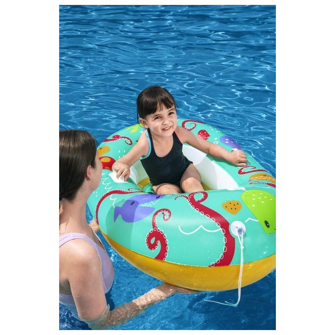 Bestway Happy Crustacean Canotto Gonfiabile Multicolor
