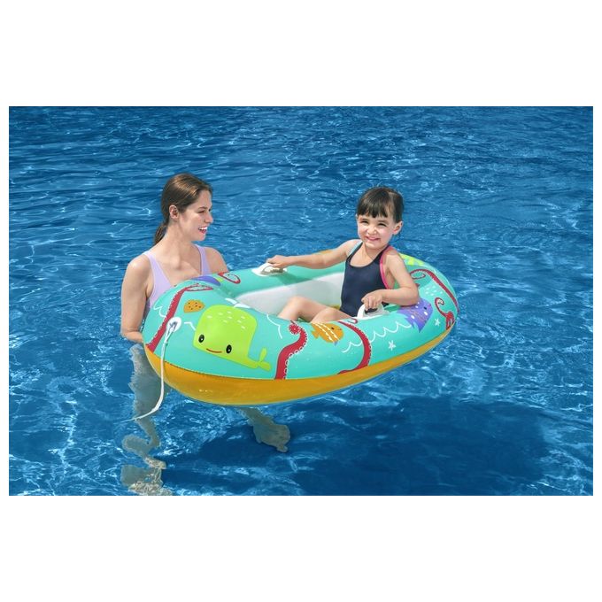 Bestway Happy Crustacean Canotto Gonfiabile Multicolor