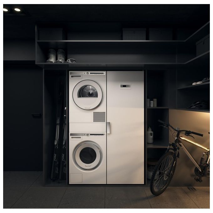 ASKO DC 7784 V.S Armadio Asciugabiancheria a Ventilazione Capacita' di carico 4 Kg 184 cm Acciaio Inox - Yeppon