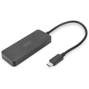 Digitus Splitter Video 8K 3 Porte da USB-C a 3X DP MST Nero