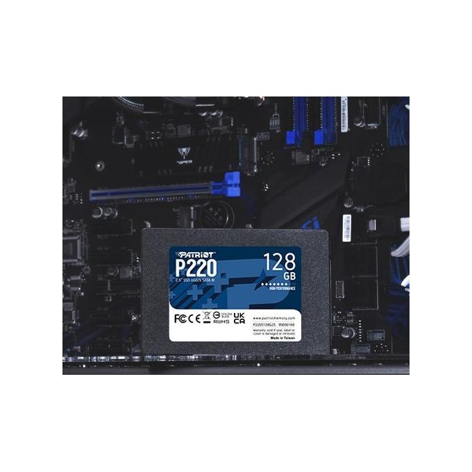 Patriot P220 Ssd 128Gb 2.5'' Sata 3 Read:550mb-write:480 Mb-s