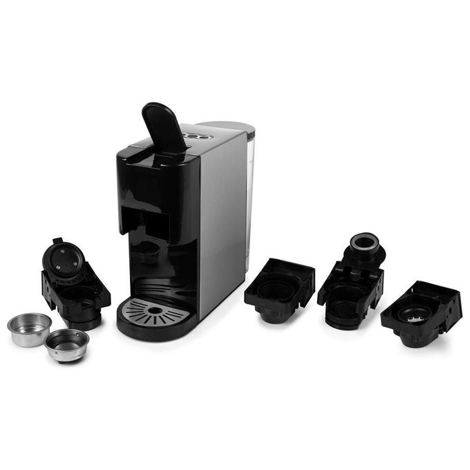 Princess 249451 Macchina da Caffe' Multi Capsule Compatibile con Caffe' Macinato Capsule Nespresso A Modo Mio Dolce Gusto e Cialde ESE