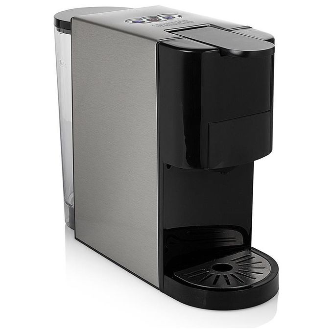 Princess 249451 Macchina da Caffe' Multi Capsule Compatibile con Caffe' Macinato Capsule Nespresso A Modo Mio Dolce Gusto e Cialde ESE