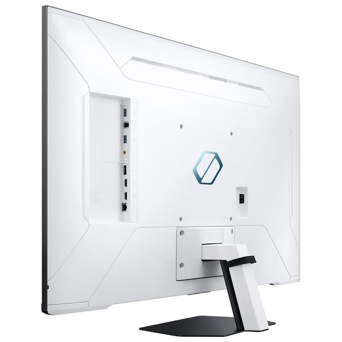Samsung Monitor Gaming Odyssey Neo G7 (S43CG700), Flat, 43'', 3840x2160 (UHD), Piattaforma Smart TV, HDR10+, VA, 144Hz, 1ms, Freesync Premium PRO, HDMI, Display Port, USB, WiFi, Bluetooth, Casse