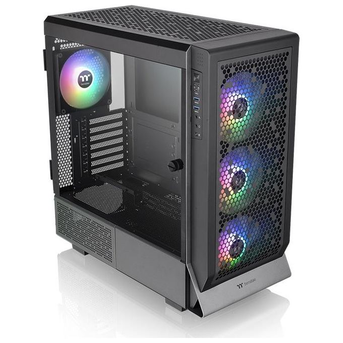 Thermaltake Ceres 500 TG ARGB Black E-ATX Mid Tower Chassis Tempered Glass