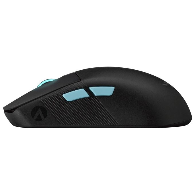 ASUS ROG Harpe Ace Aim Lab Edition Mouse Gaming, Super Leggero, 36000 dpi, Wireless 2.4 GHz, Bluetooth, Bassa Latenza, USB, Batteria a Lunga Durata, Illuminazione RGB Aura Sync