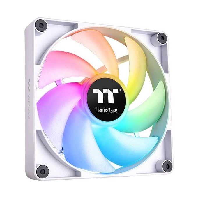 Thermaltake CT120 ARGB Sync PC Cooling Fan White 2 Pack