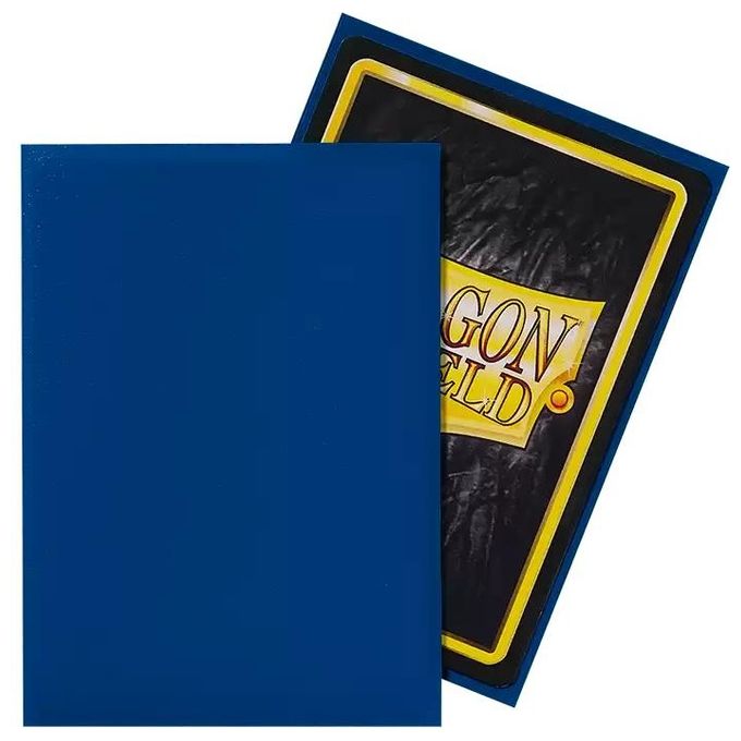 Dragon Shield Bustine Standard Matte Blue 100 Pezzi