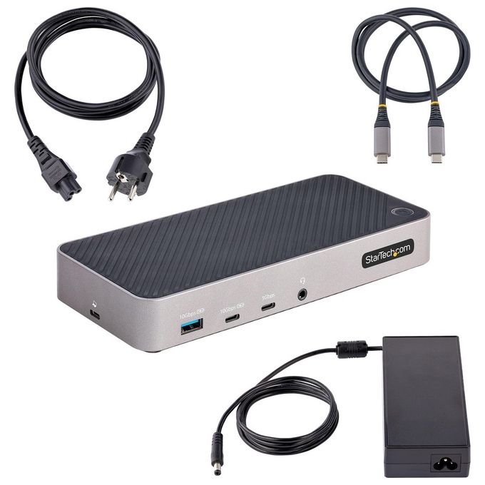 Startech.com Docking Station Usb-C Per tre Monitor Compatibile con Thunderbolt 3-4