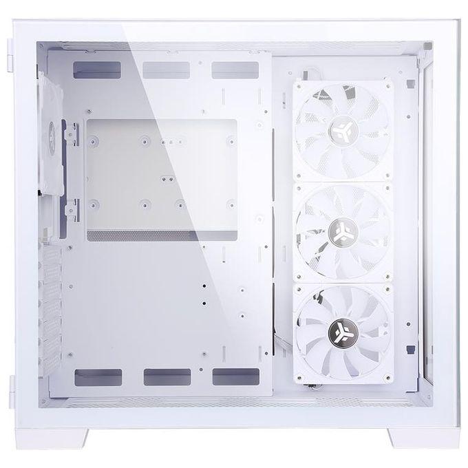 Itek DARK CAVE Case Gaming Tower ATX 4x12cm ARGB Fan 2xUsb 3.0 Type-C Side e Front Panel Temp Glass White Edition