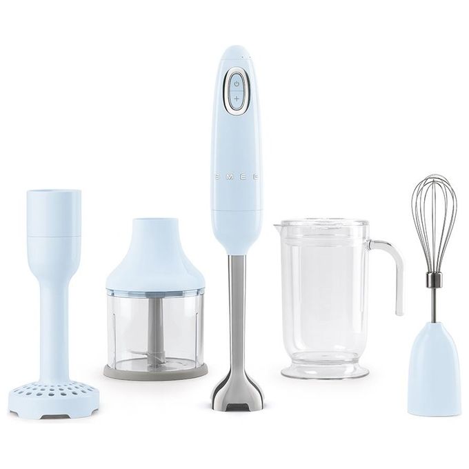 Smeg HBF02PBEU Estetica 50's Style Frullatore a Immersione Potenza 700 W Azzurro