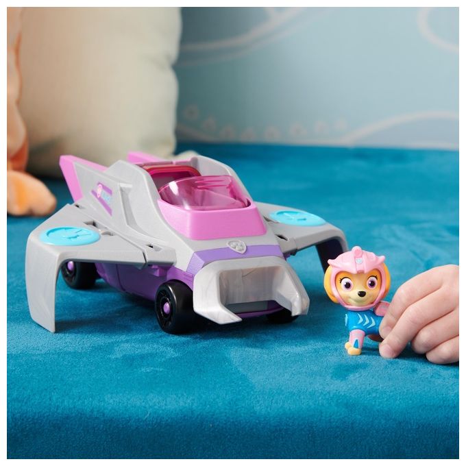 Spin Master Personaggio Paw Patrol Skye con Veicolo Aqua Pups