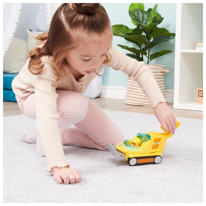 Spin Master Personaggio Paw Patrol Rubble con Veicolo Aqua Pups
