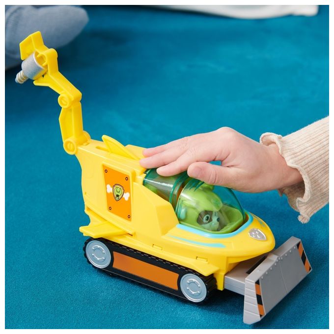 Spin Master Personaggio Paw Patrol Rubble con Veicolo Aqua Pups