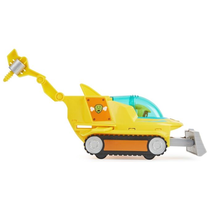 Spin Master Personaggio Paw Patrol Rubble con Veicolo Aqua Pups
