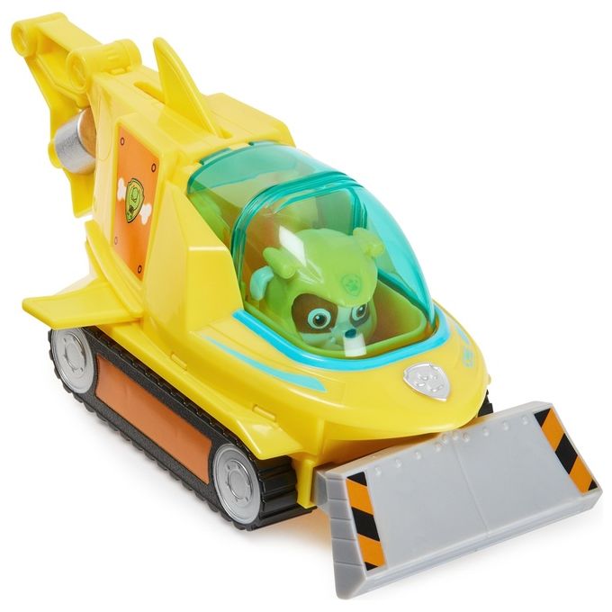 Spin Master Personaggio Paw Patrol Rubble con Veicolo Aqua Pups