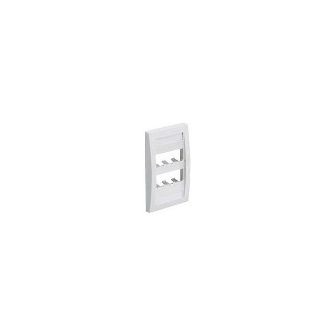 Panduit Placca 503 per 6 Mini-Com Bianca