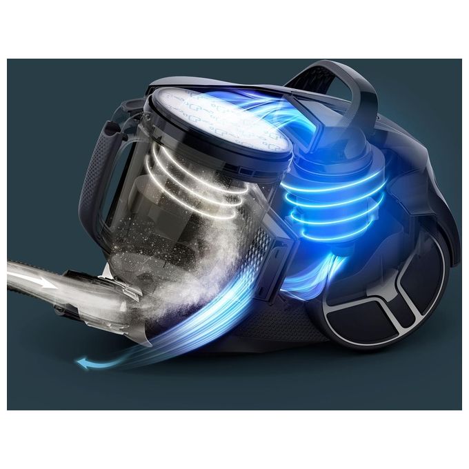 Rowenta RO4B63 Compact Power XXL Aspirapolvere Senza Sacco 750 W Miniturbo Spazzola