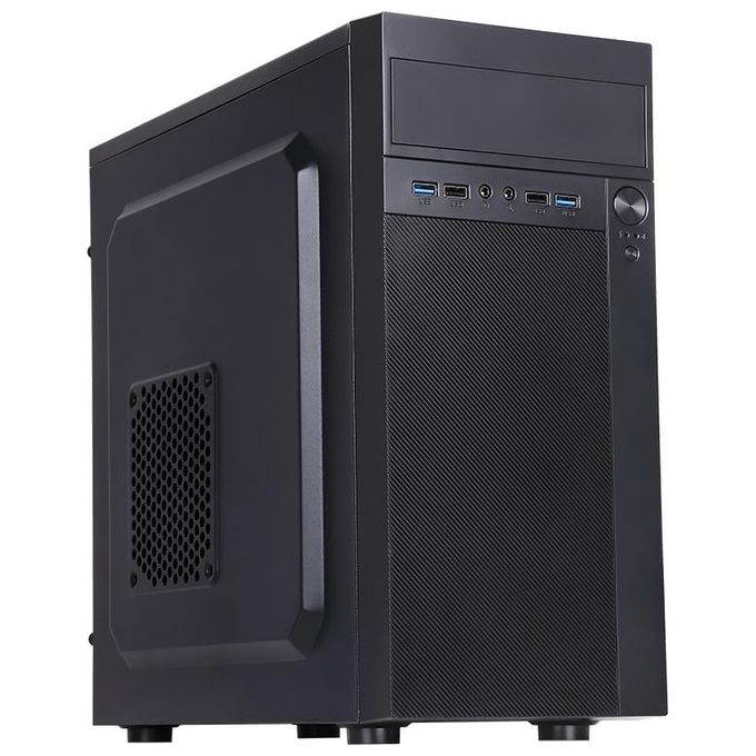 Itek THEON Case Mini Tower mATX PSU 500W 2xUsb 3.0 Full Black