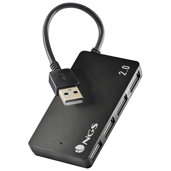 NGS IHUB4 TINY USB 2.0 480 Mbit-s Nero