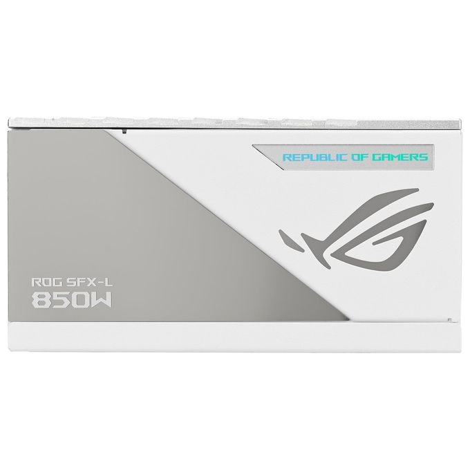 ASUS ROG Loki 850W Platinum Alimentatore completamente modulare 80 Platinum Lambda A compatibile ATX 3.0 supporto PCIe 5.0 Ventola ARGB PWM da 120 mm Aura Sync Bianco