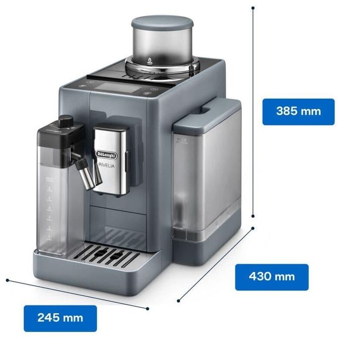 DeLonghi EXAM440.55.G Rivelia Macchina da Caffe' Automatica