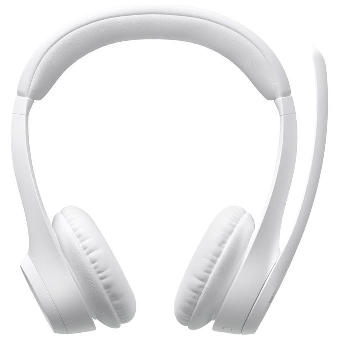 Logitech Zone 300 Cuffie Wireless a Padiglione Ufficio Bluetooth Bianco