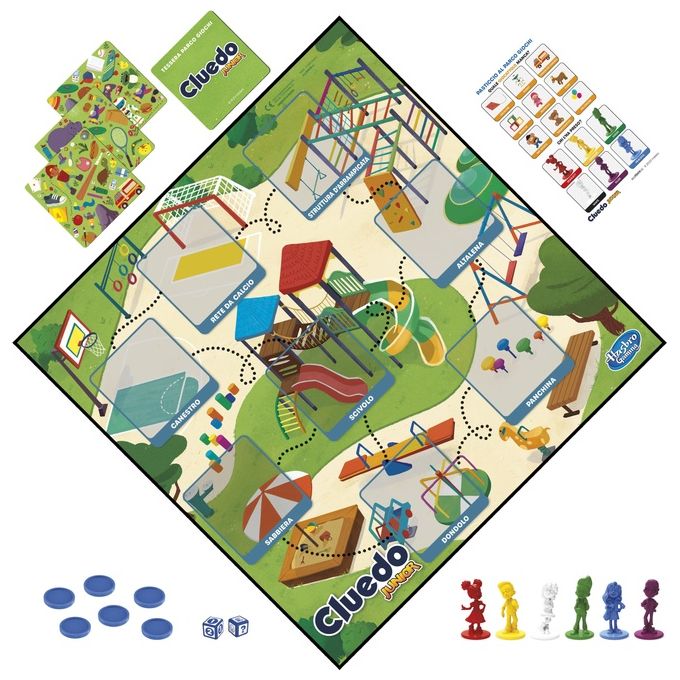 Hasbro Gioco di Societa' Cluedo Junior Refresh