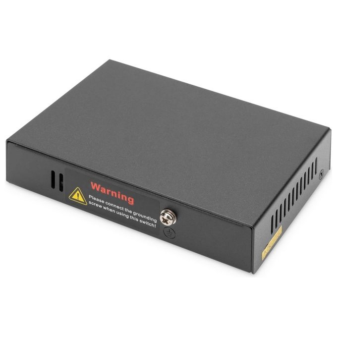 Digitus Estensore 4 Porte Gigabit 4PPoe Extender 802.3at 60W