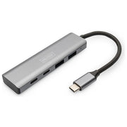 Digitus Hub Usb-C 4 Porte 2x Usb A  2x Usb-C
