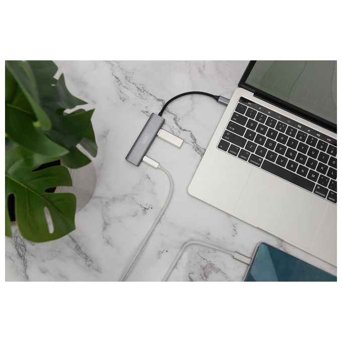 Digitus Hub Usb-C 4 Porte 2x Usb A  2x Usb-C