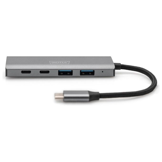 Digitus Hub Usb-C 4 Porte 2x Usb A  2x Usb-C