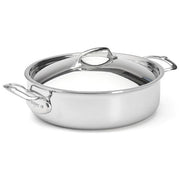 De Buyer Affinity Pentola Bassa con Coperchio 28cm