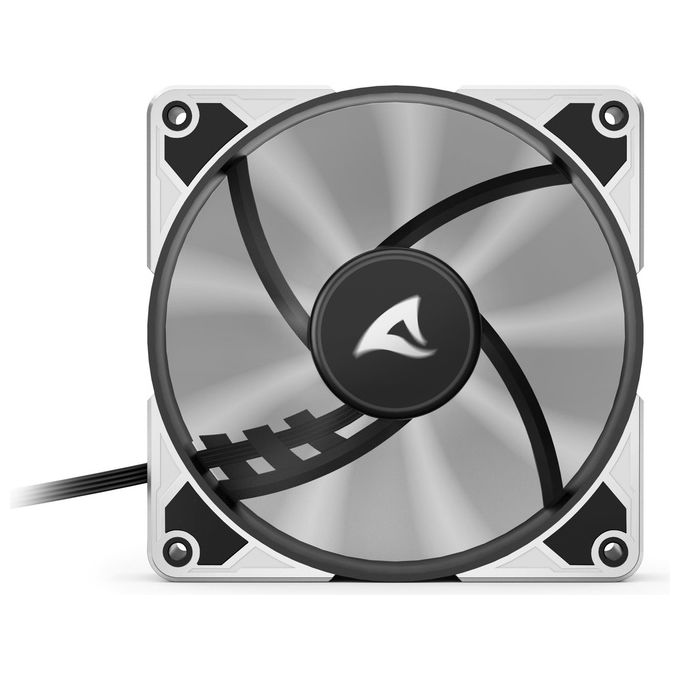 Sharkoon SilentStorm BW120 PWM Case per Computer Ventilatore 12cm Bacca