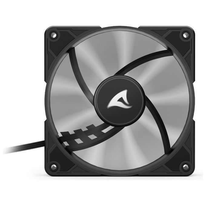 Sharkoon SilentStorm BW120 PWM Case per Computer Ventilatore 12cm Bacca