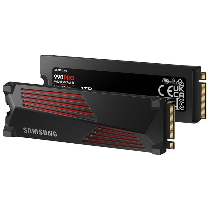 Samsung 990 PRO NVMe 1Tb con Dissipatore di Calore SSD Interno